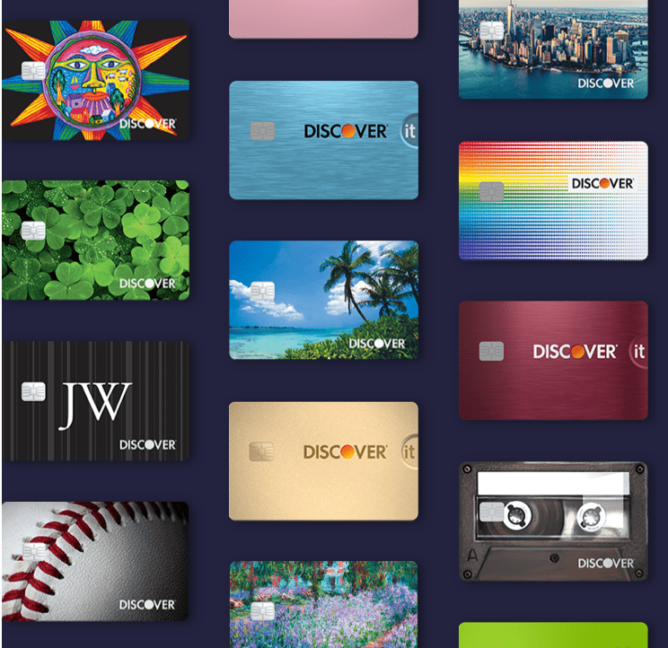 Discover Credit Card Designs