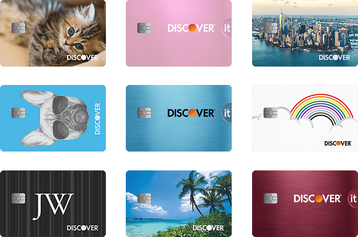 Discover Credit Card Designs