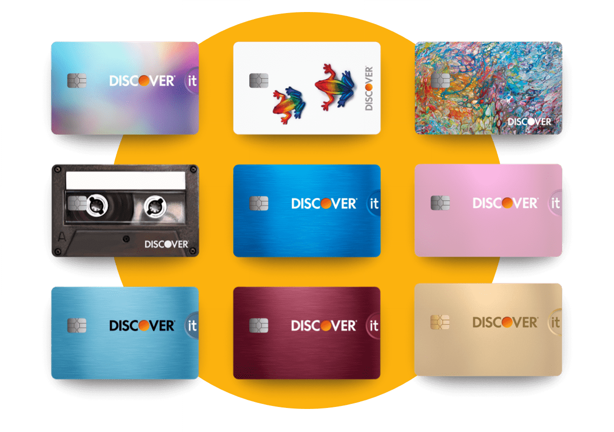 Discover Credit Card Designs