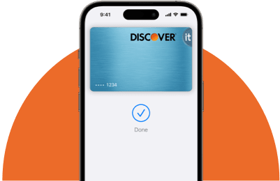 Secure Payment via Discover it® Cash Back Credit Card