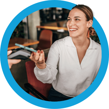 Lifestyle image of shopper.