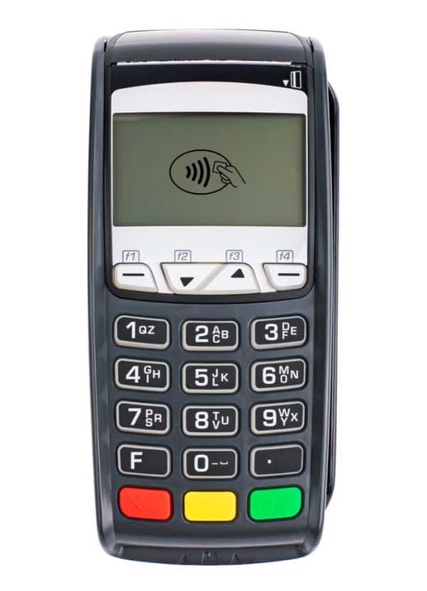 Mobile Device with Contactless Logo