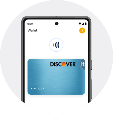 Secure Payment via Discover it® Cash Back Credit Card